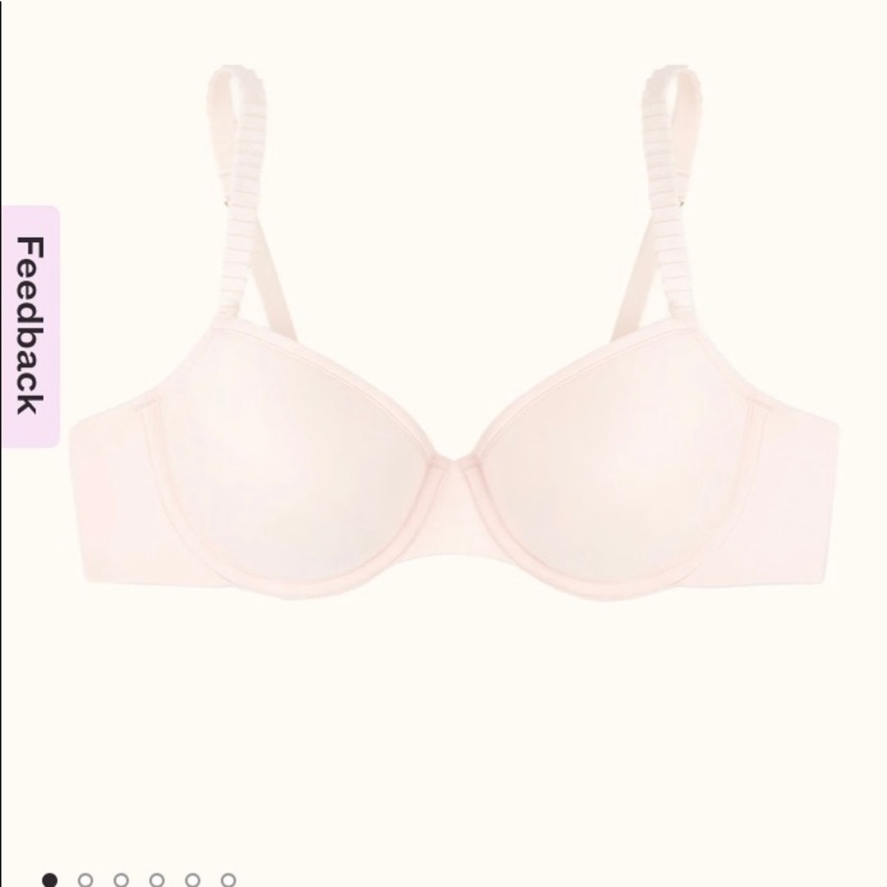 Thirdlove 40F Soft Pink 24/7 Classic Tshirt Bra